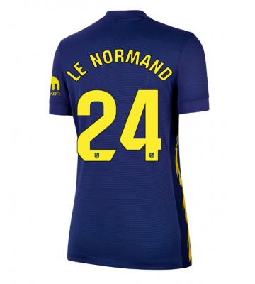 Atletico Madrid Robin Le Normand #24 Udebanetrøje Dame 2025-26 Kortærmet